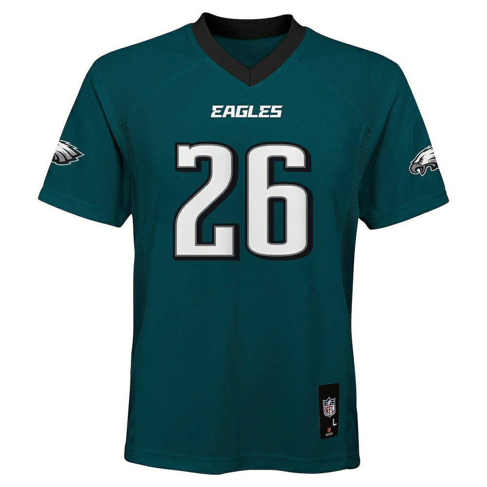Saquon Barkley Philadelphia Eagles Preschool Replica Player Jersey - Midnight Green for sale