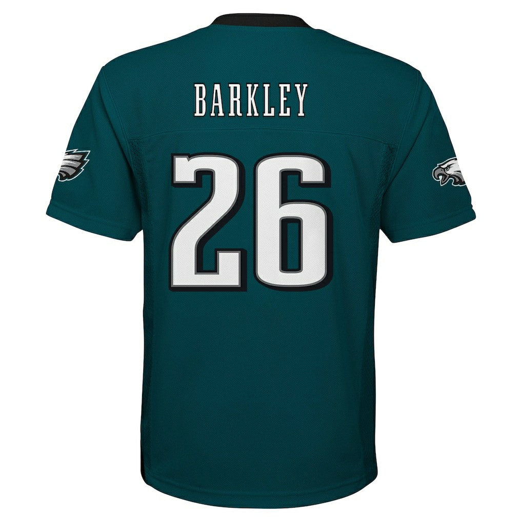 Saquon Barkley Philadelphia Eagles Preschool Replica Player Jersey - Midnight Green for sale