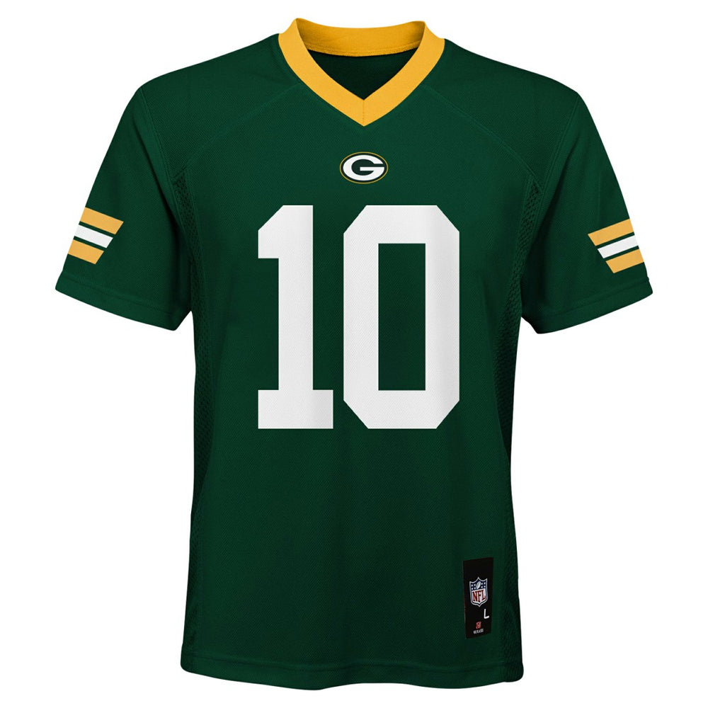 Jordan Love Green Bay Packers Youth Replica Player Jersey - Green discount