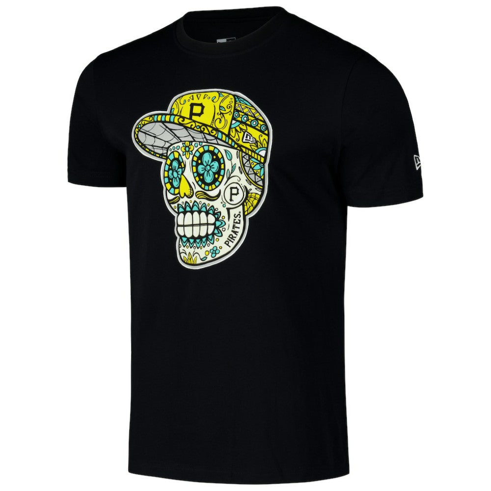 Pittsburgh Pirates Sugar Skulls T-Shirt Black | New Era