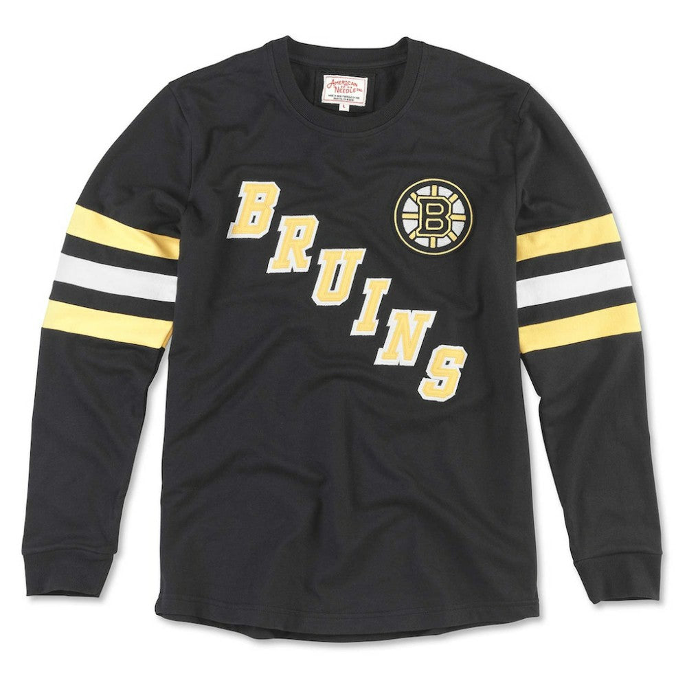Boston Bruins American Needle Sudbury Long Sleeve T-Shirt Black