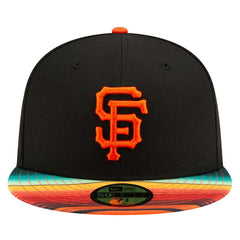 San Francisco Giants Turn Back The Clock 59FIFTY Fitted Hat Black | New Era