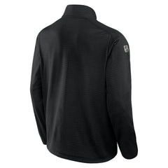 Boston Bruins Fanatics Big & Tall Authentic Pro Quarter-Zip Top Black