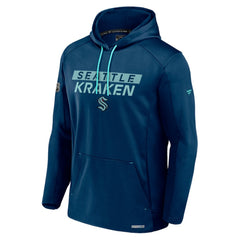 Seattle Kraken Fanatics Authentic Pro Big & Tall Pullover Hoodie Deep Sea Blue