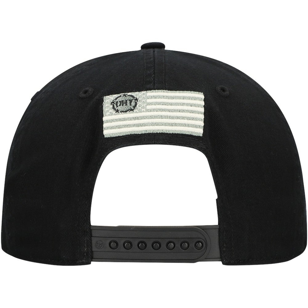 Tampa Bay Lightning '47 OHT Military Appreciation Homeland Honor and Defend Hitch Adjustable Hat Black
