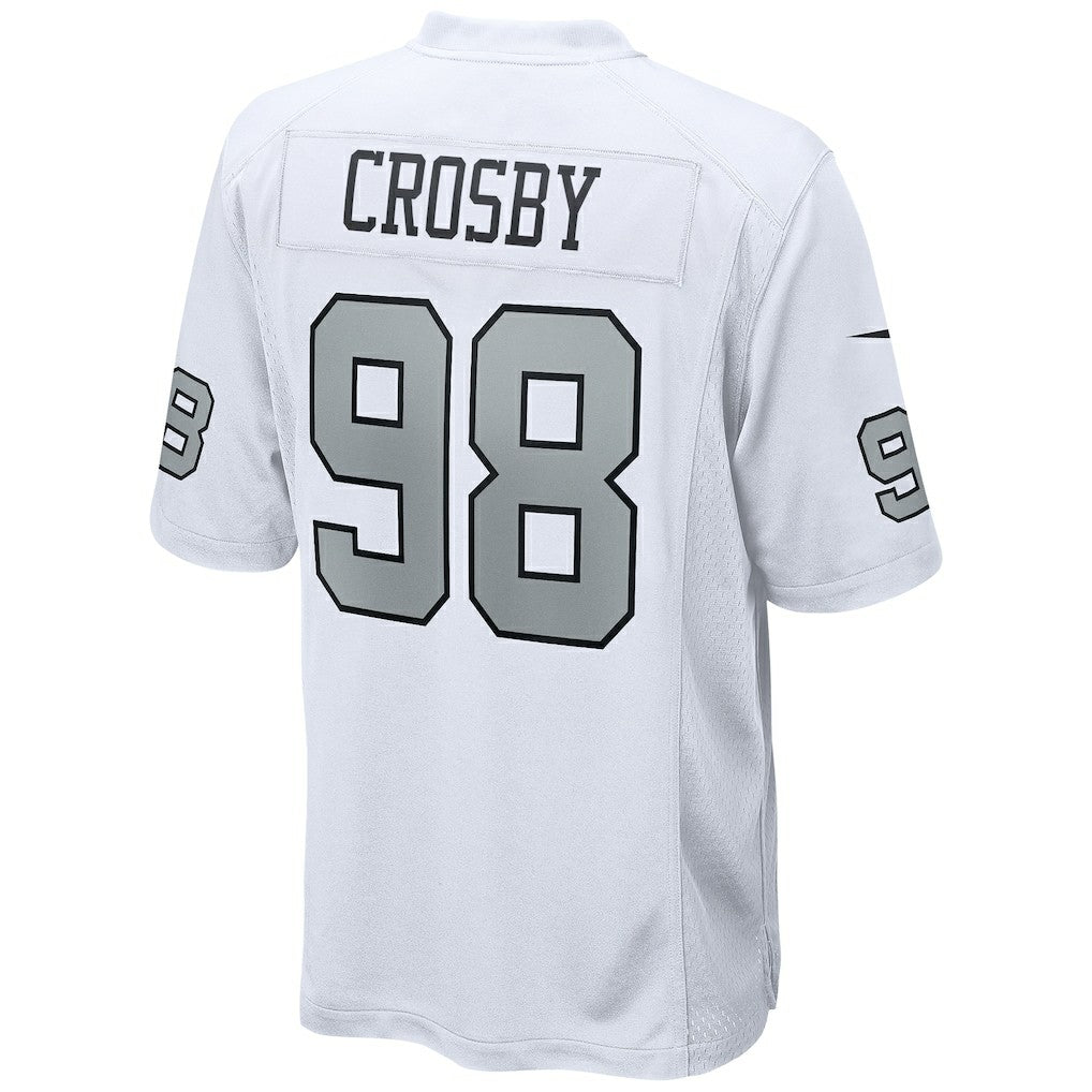 Maxx Crosby Las Vegas Raiders Alternate Game Jersey - White