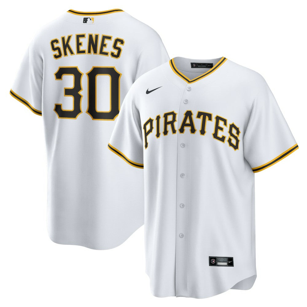 Paul Skenes Pittsburgh Pirates Home Replica Player Jersey White | Nike
