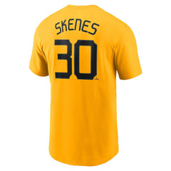 Paul Skenes Pittsburgh Pirates Fuse Name & Number T-Shirt Gold | Nike