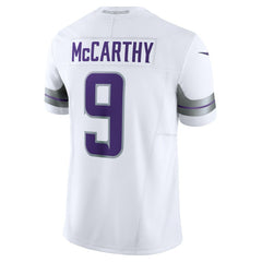J.J. McCarthy Minnesota Vikings Vapor F.U.S.E. Limited Jersey - White