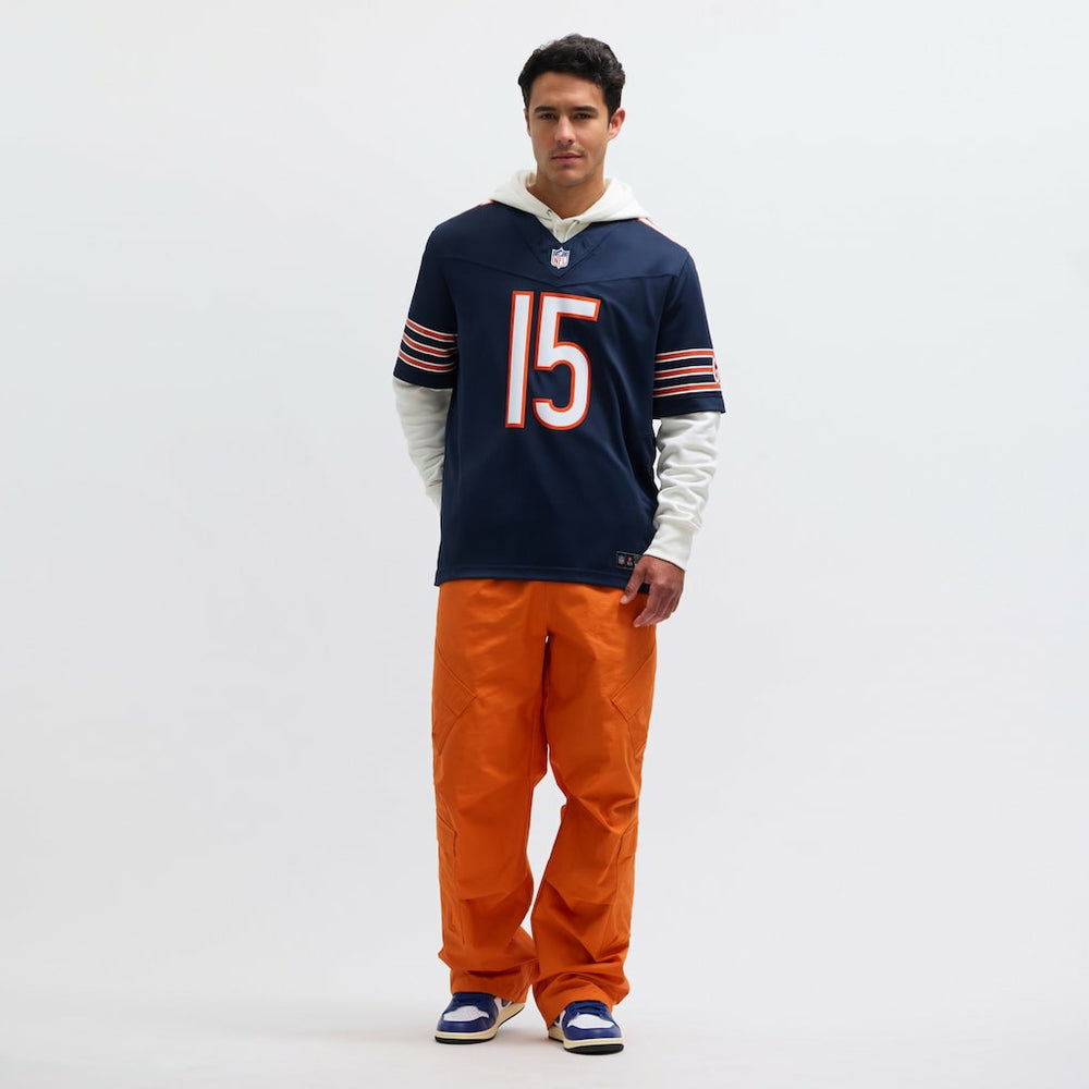 Rome Odunze Chicago Bears Vapor F.U.S.E. Limited Jersey - Navy