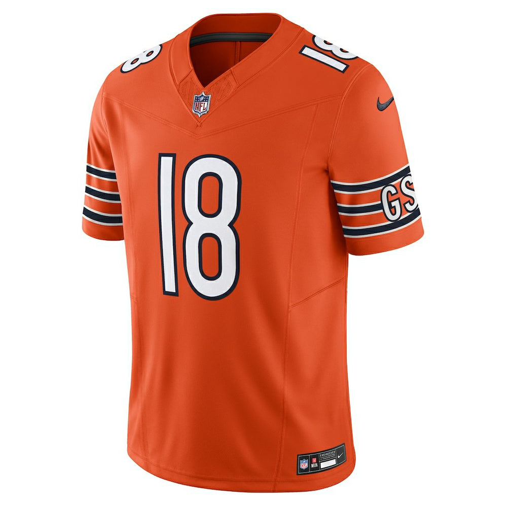 Caleb Williams Chicago Bears Vapor F.U.S.E. Limited Jersey - Orange