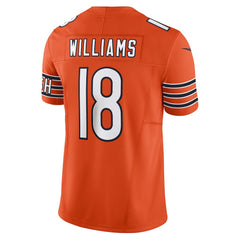 Caleb Williams Chicago Bears Vapor F.U.S.E. Limited Jersey - Orange