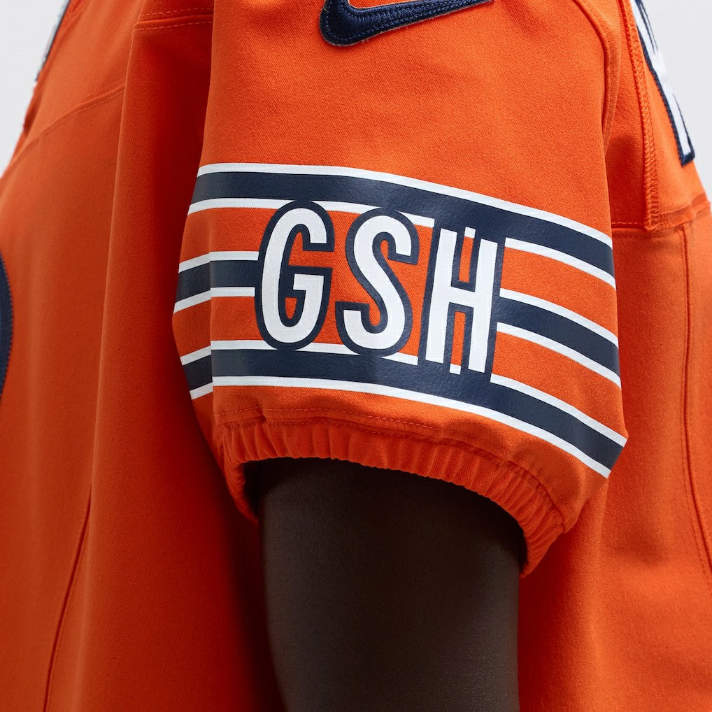 Caleb Williams Chicago Bears Alternate Vapor F.U.S.E. Elite Jersey - Orange