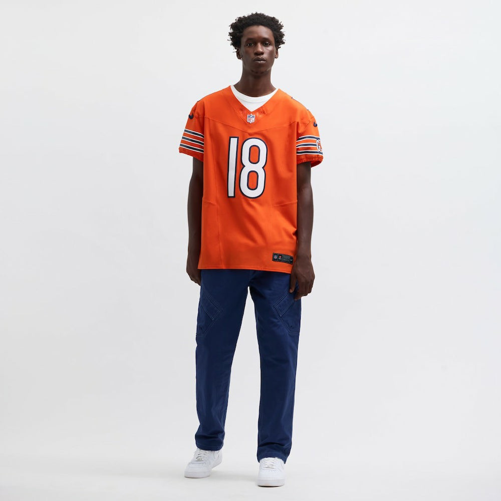 Caleb Williams Chicago Bears Alternate Vapor F.U.S.E. Elite Jersey - Orange