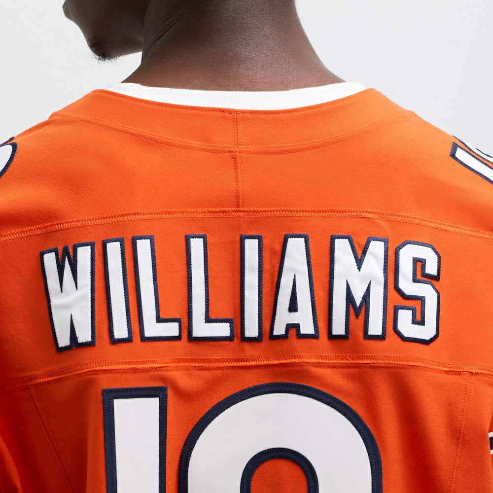 Caleb Williams Chicago Bears Alternate Vapor F.U.S.E. Elite Jersey - Orange