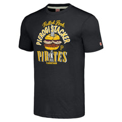 Pittsburgh Pirates MLB x Guy Fieri’s Flavortown Unisex Tri-Blend T-Shirt Charcoal