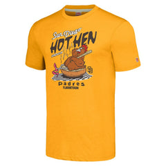 San Diego Padres MLB x Guy Fieri’s Flavortown Unisex Tri-Blend T-Shirt Gold
