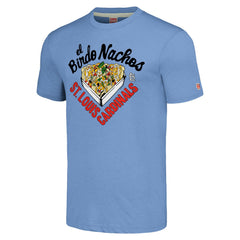 St. Louis Cardinals MLB x Guy Fieri’s Flavortown Unisex Tri-Blend T-Shirt Light Blue