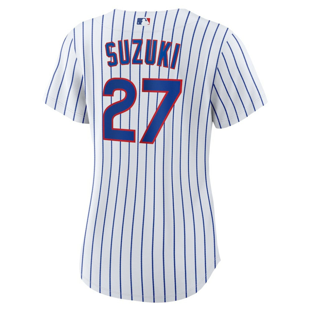 Seiya Suzuki Chicago Cubs Women's Home Replica Jersey White | Nike