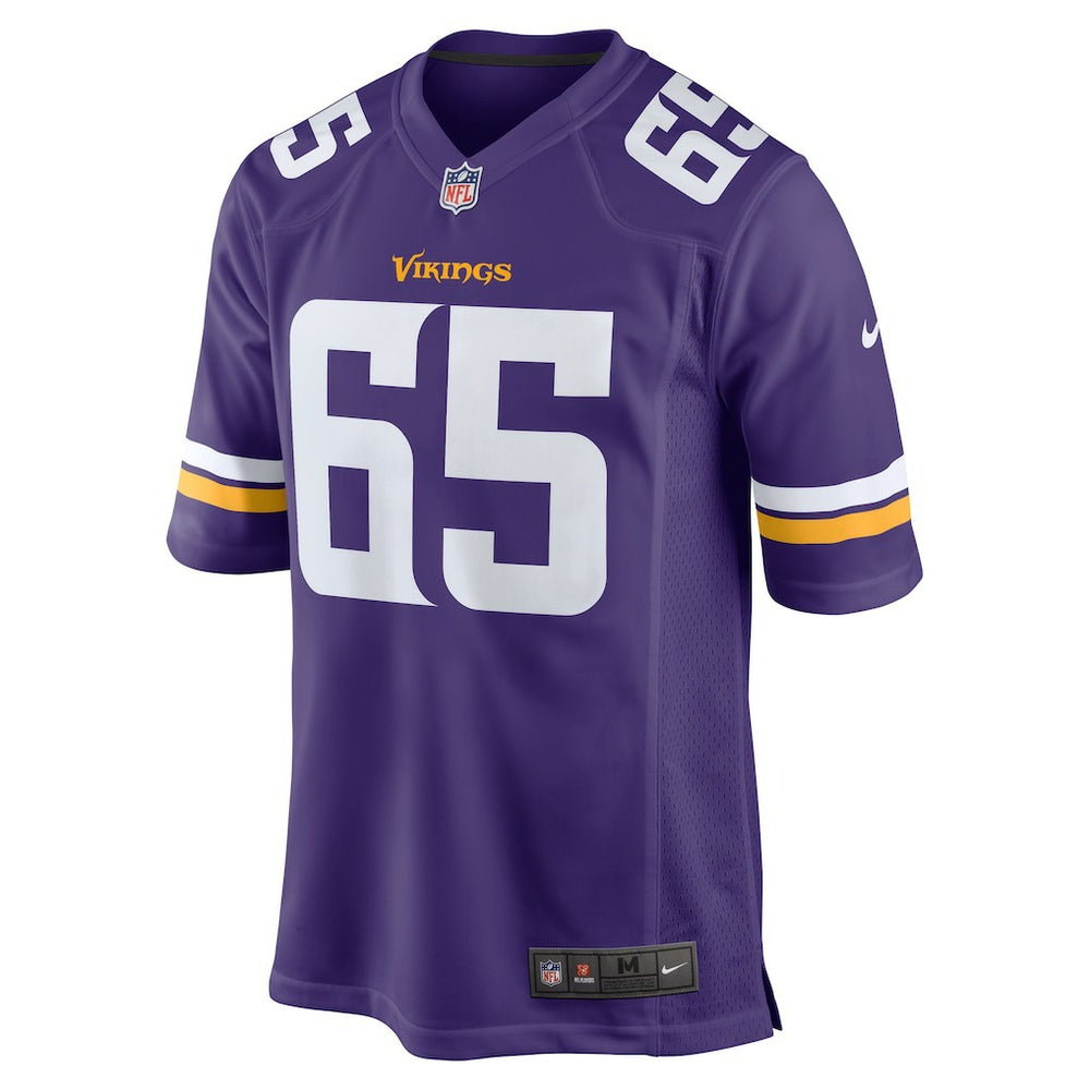 Michael Jurgens Minnesota Vikings Game Jersey - Purple