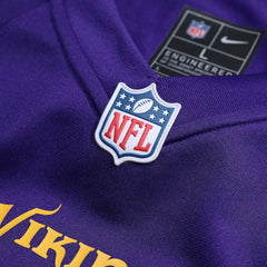 Michael Jurgens Minnesota Vikings Game Jersey - Purple