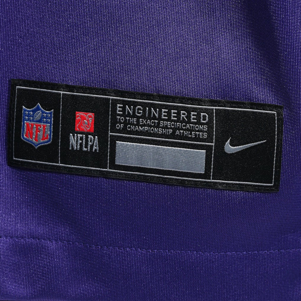 Michael Jurgens Minnesota Vikings Game Jersey - Purple