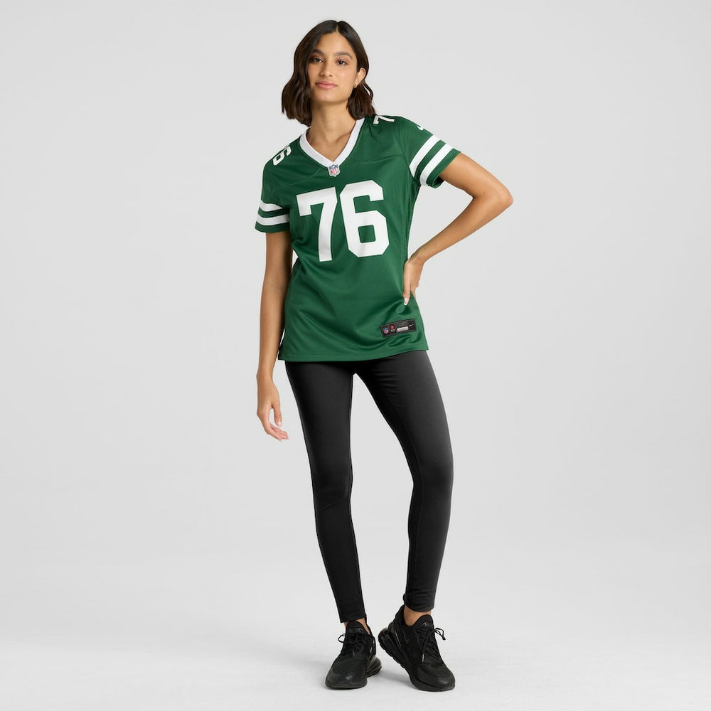 John Simpson New York Jets Women's Game Jersey - Legacy Green