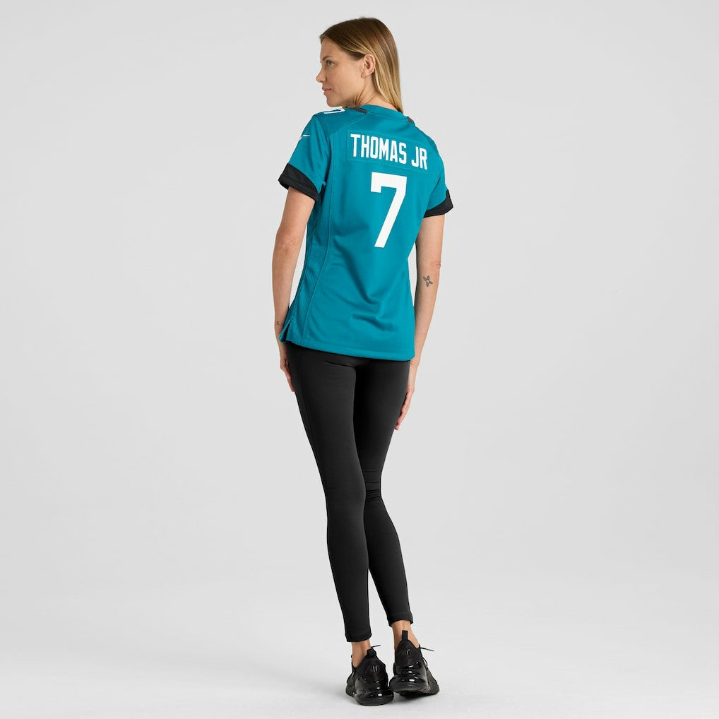 Brian Thomas Jr. Jacksonville Jaguars Women's Game Jersey - Teal