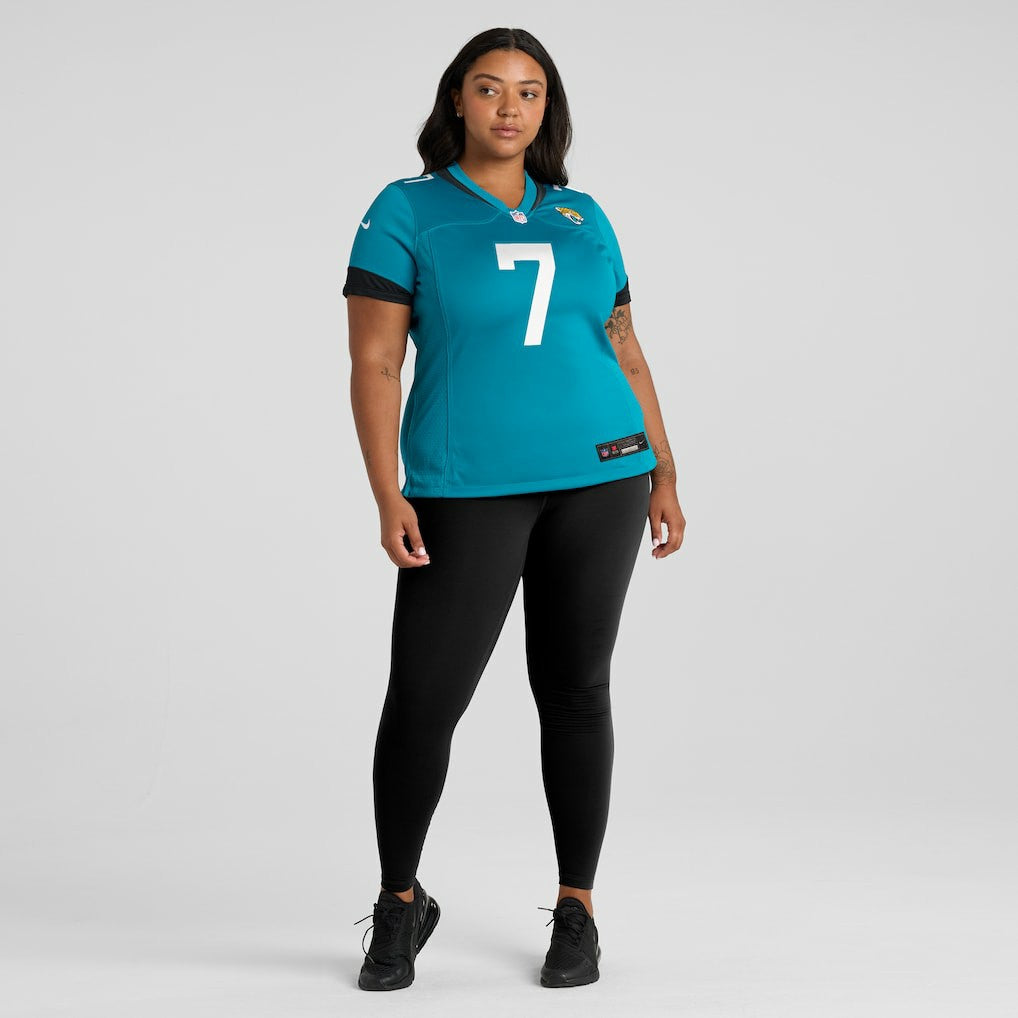 Brian Thomas Jr. Jacksonville Jaguars Women's Game Jersey - Teal