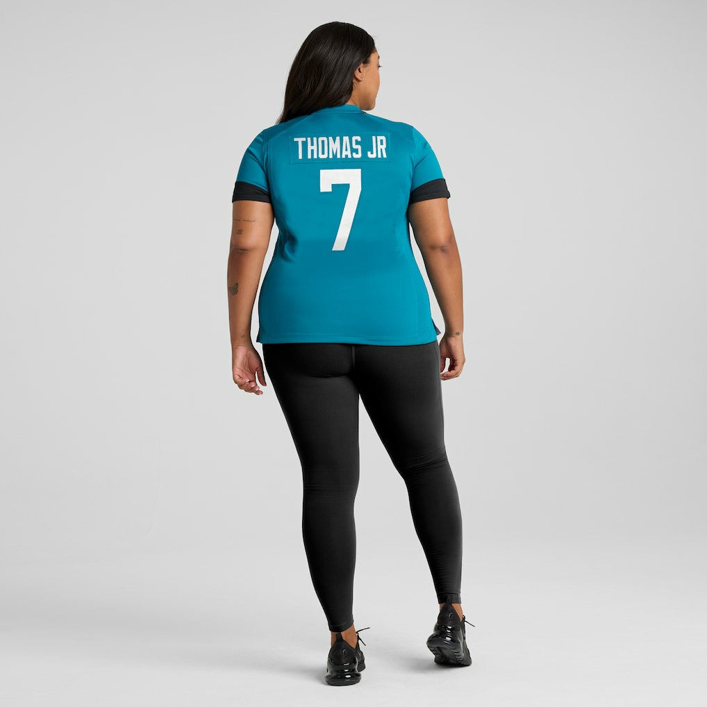 Brian Thomas Jr. Jacksonville Jaguars Women's Game Jersey - Teal