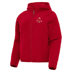 Boston Red Sox Antigua Women's Universe Full-Zip Hoodie Jacket Red
