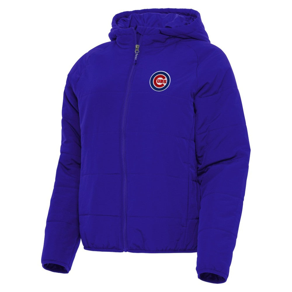 Chicago Cubs Antigua Women's Universe Full-Zip Hoodie Jacket Royal