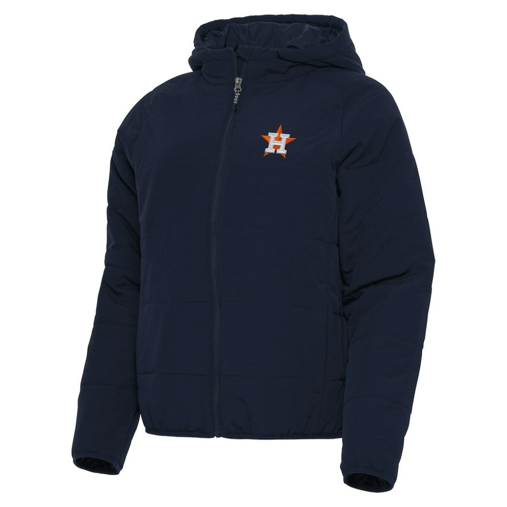 Houston Astros Antigua Women's Universe Full-Zip Hoodie Jacket Navy