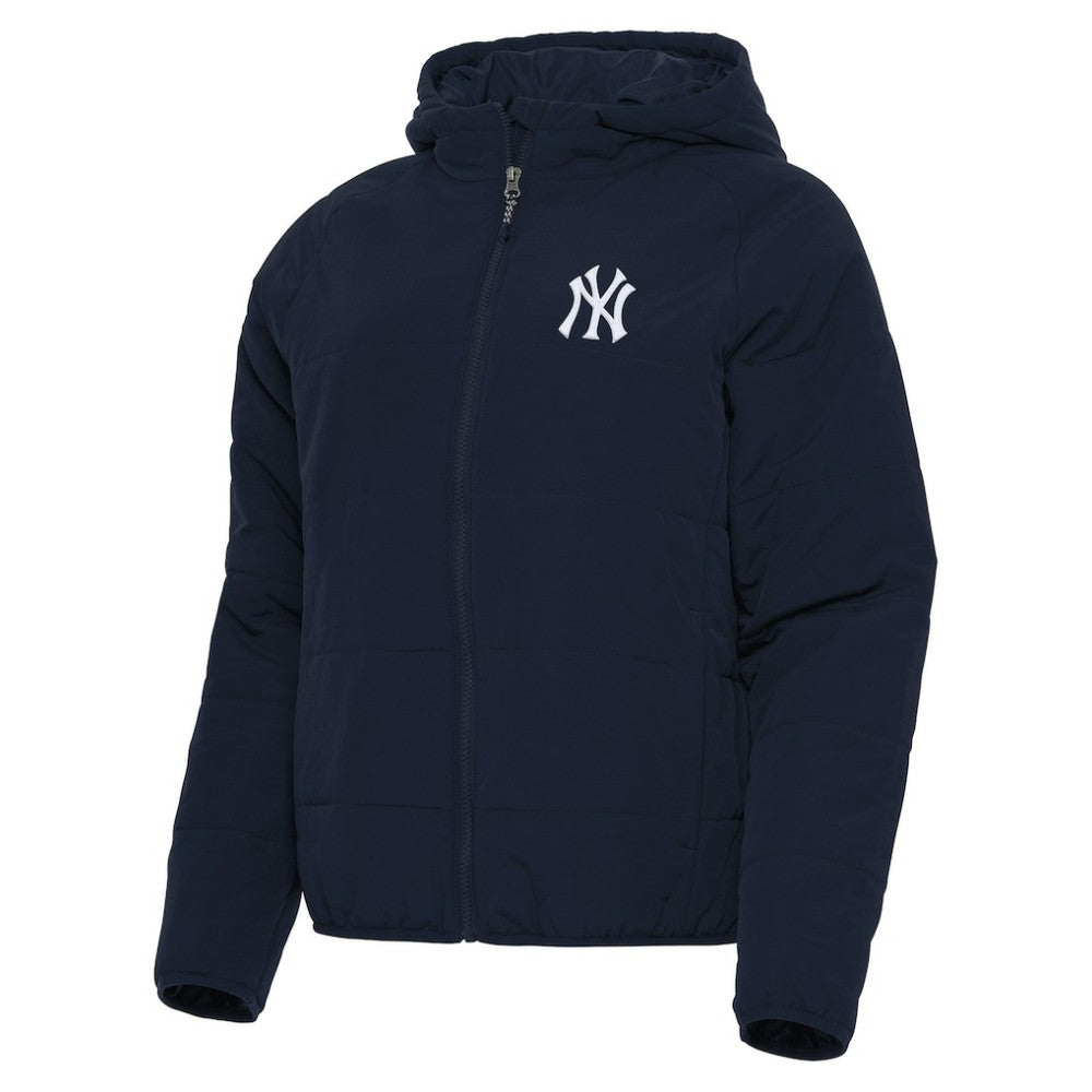 New York Yankees Antigua Women's Universe Full-Zip Hoodie Jacket Navy