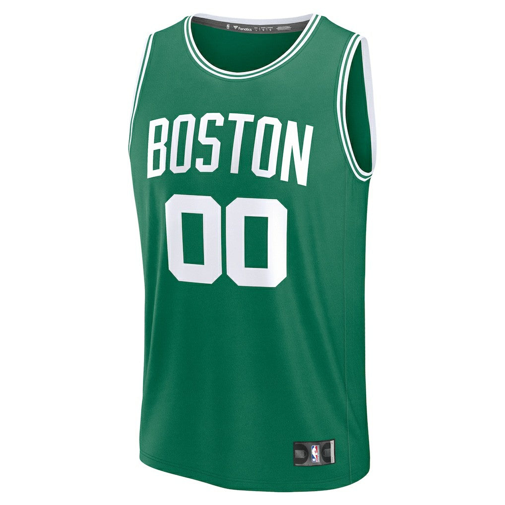 Boston Celtics Fast Break Custom Jersey - Icon Edition - Kelly Green