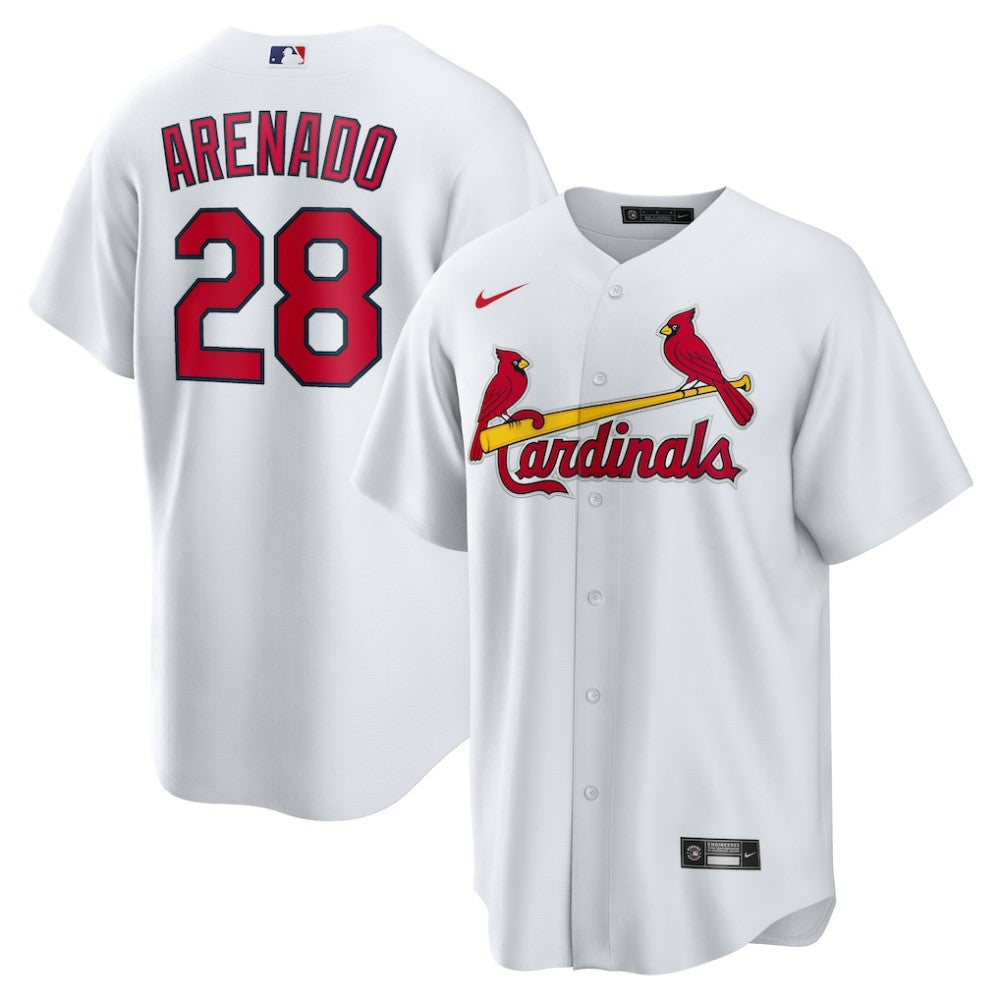 Nolan Arenado St. Louis Cardinals 2024 Home Replica Jersey White | Nike