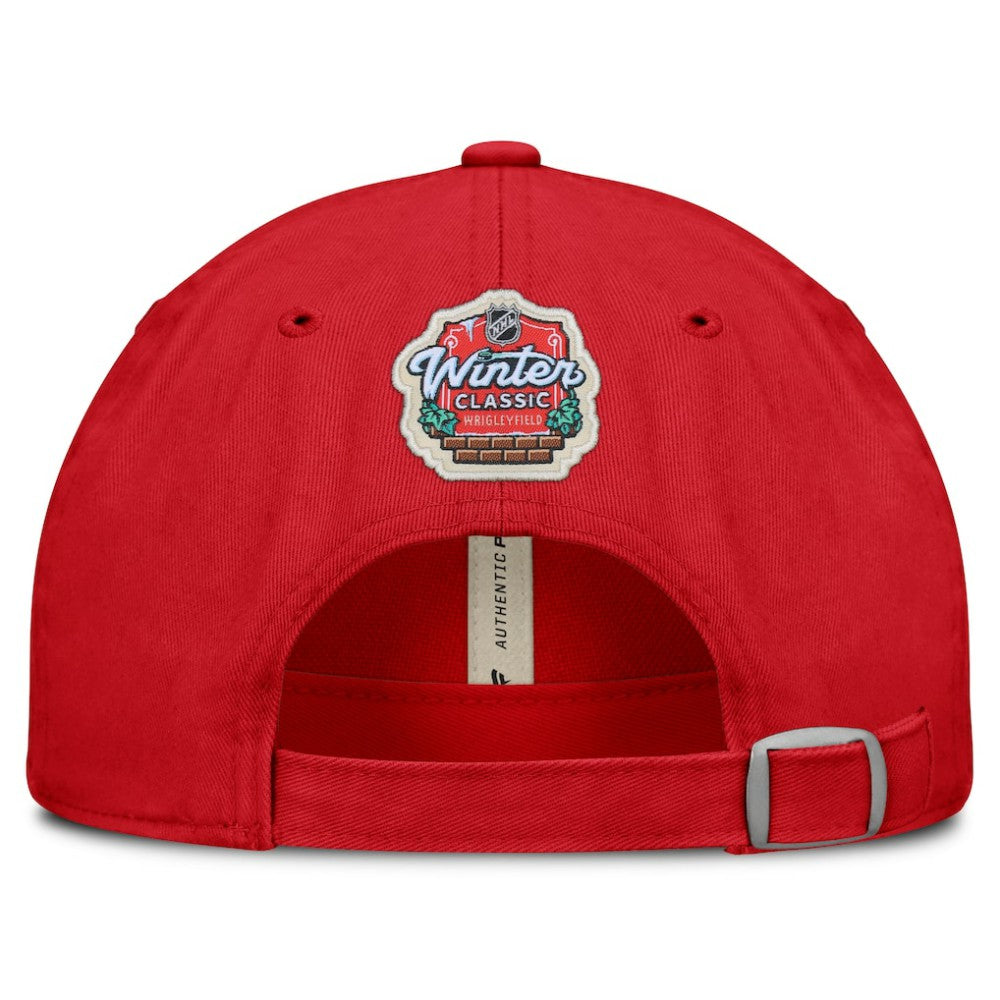 Chicago Blackhawks Fanatics Women's 2025 NHL Winter Classic Adjustable Hat Red