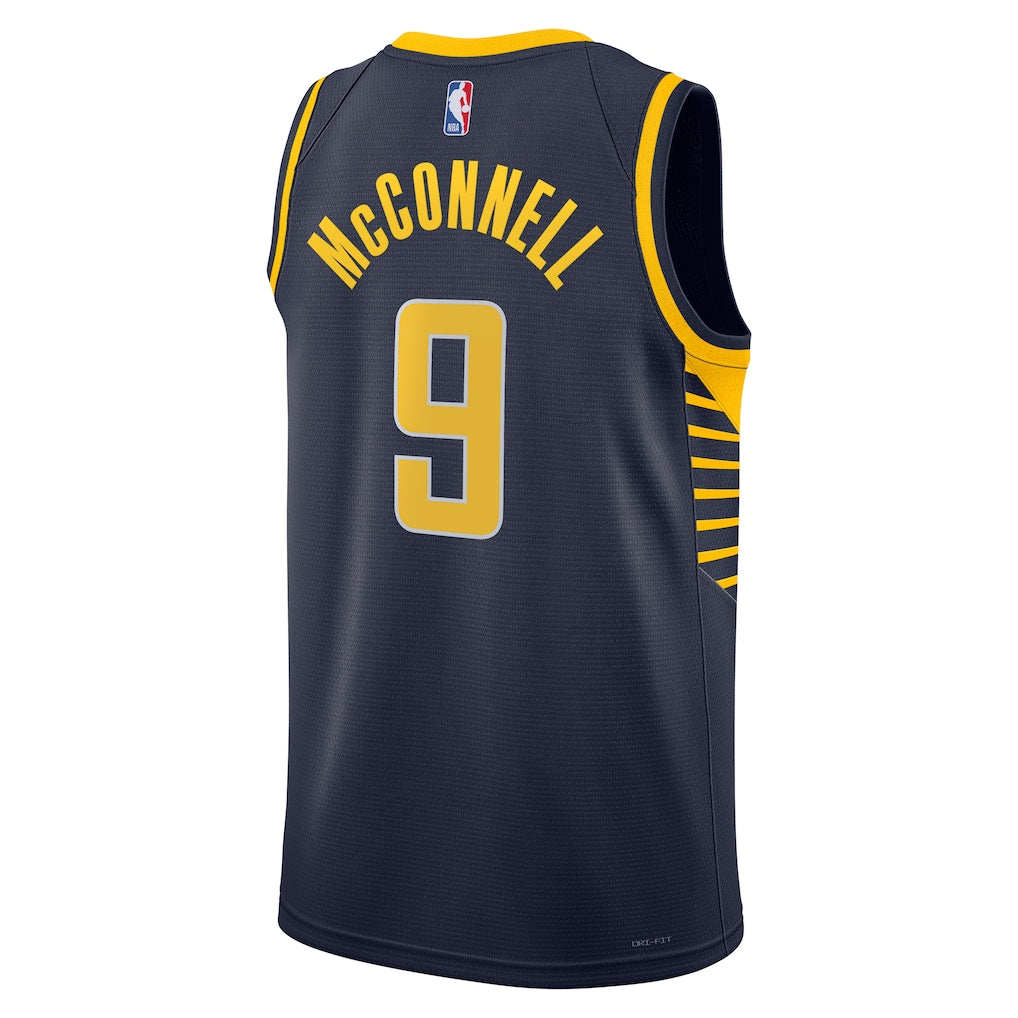 T.J. McConnell Indiana Pacers Unisex Swingman Replica Jersey - Icon Edition - Navy