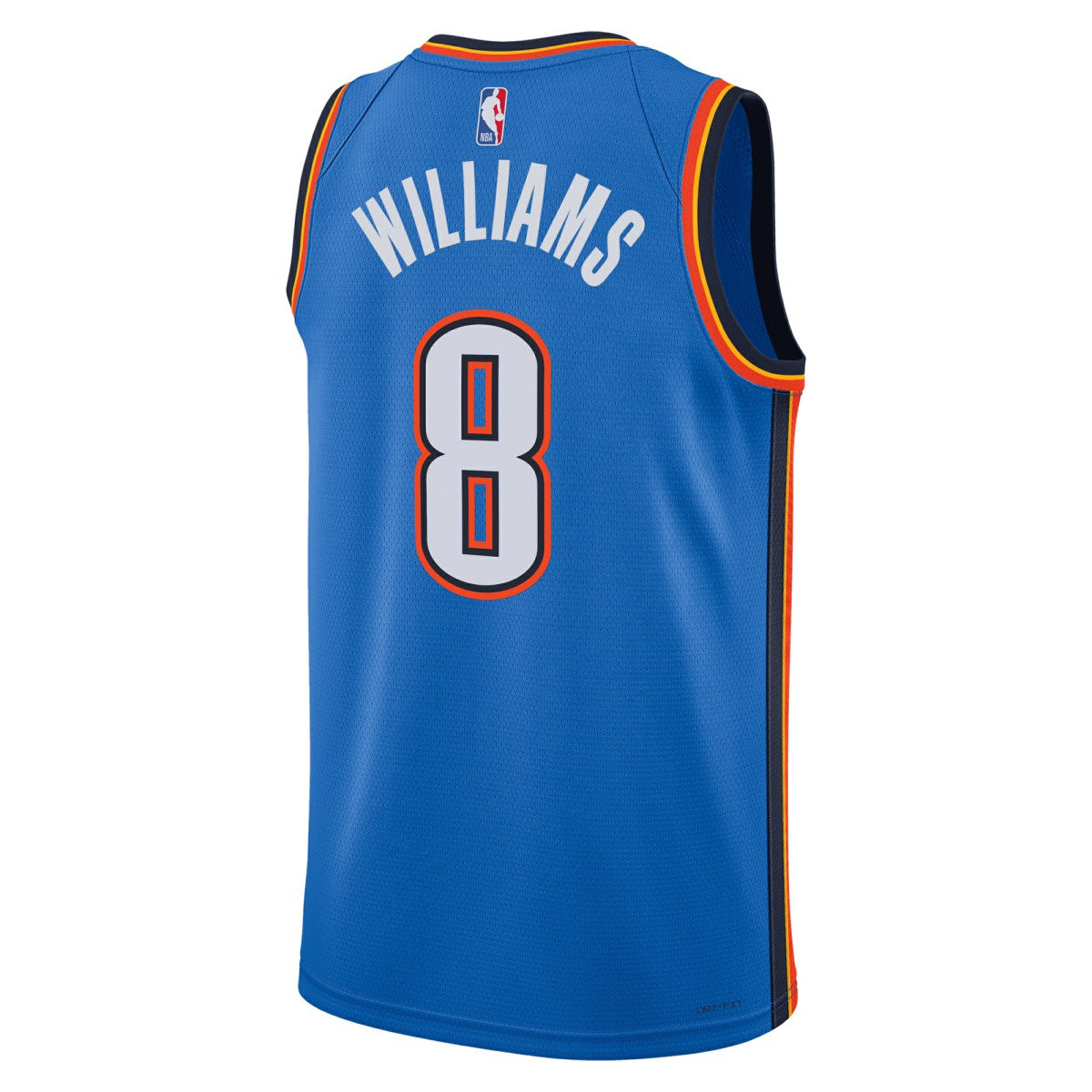 Jalen Williams Oklahoma City Thunder Unisex Swingman Replica Jersey - Icon Edition - Blue