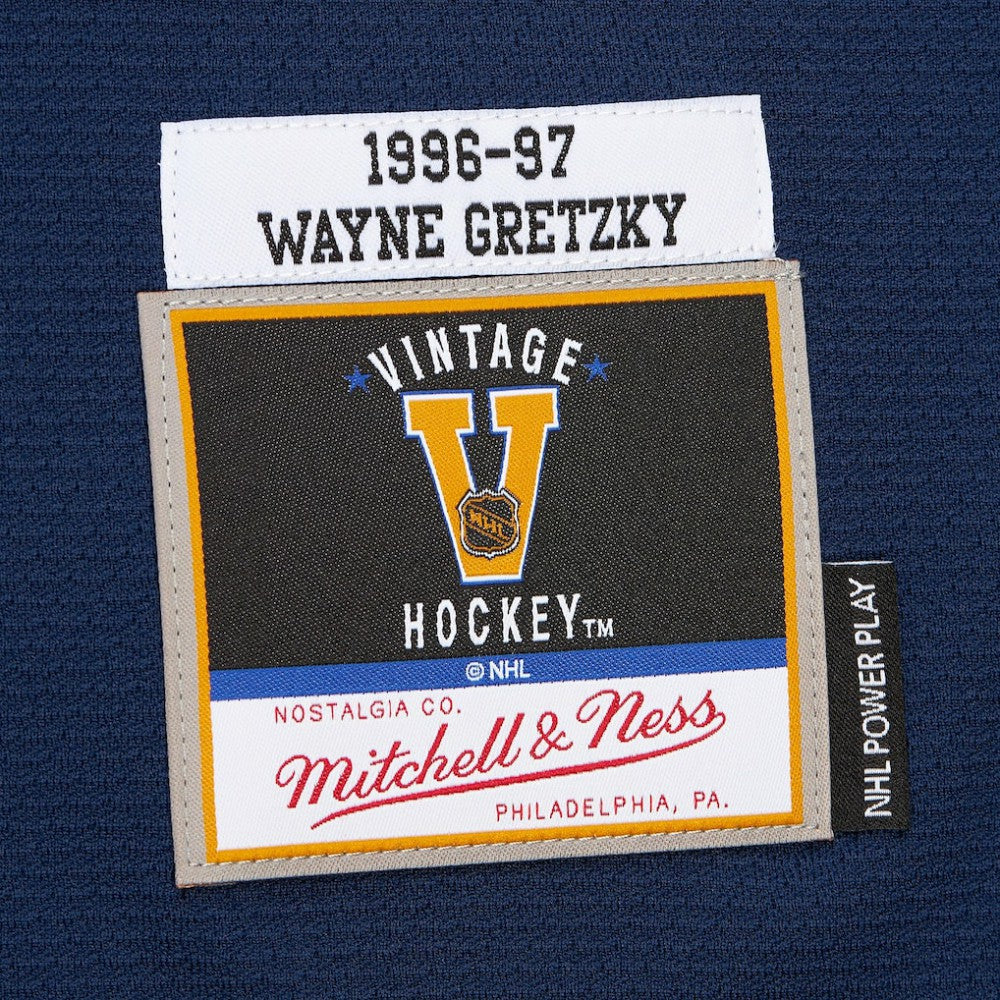 Wayne Gretzky New York Rangers Mitchell & Ness Youth 1996/97  Power Play Player Jersey