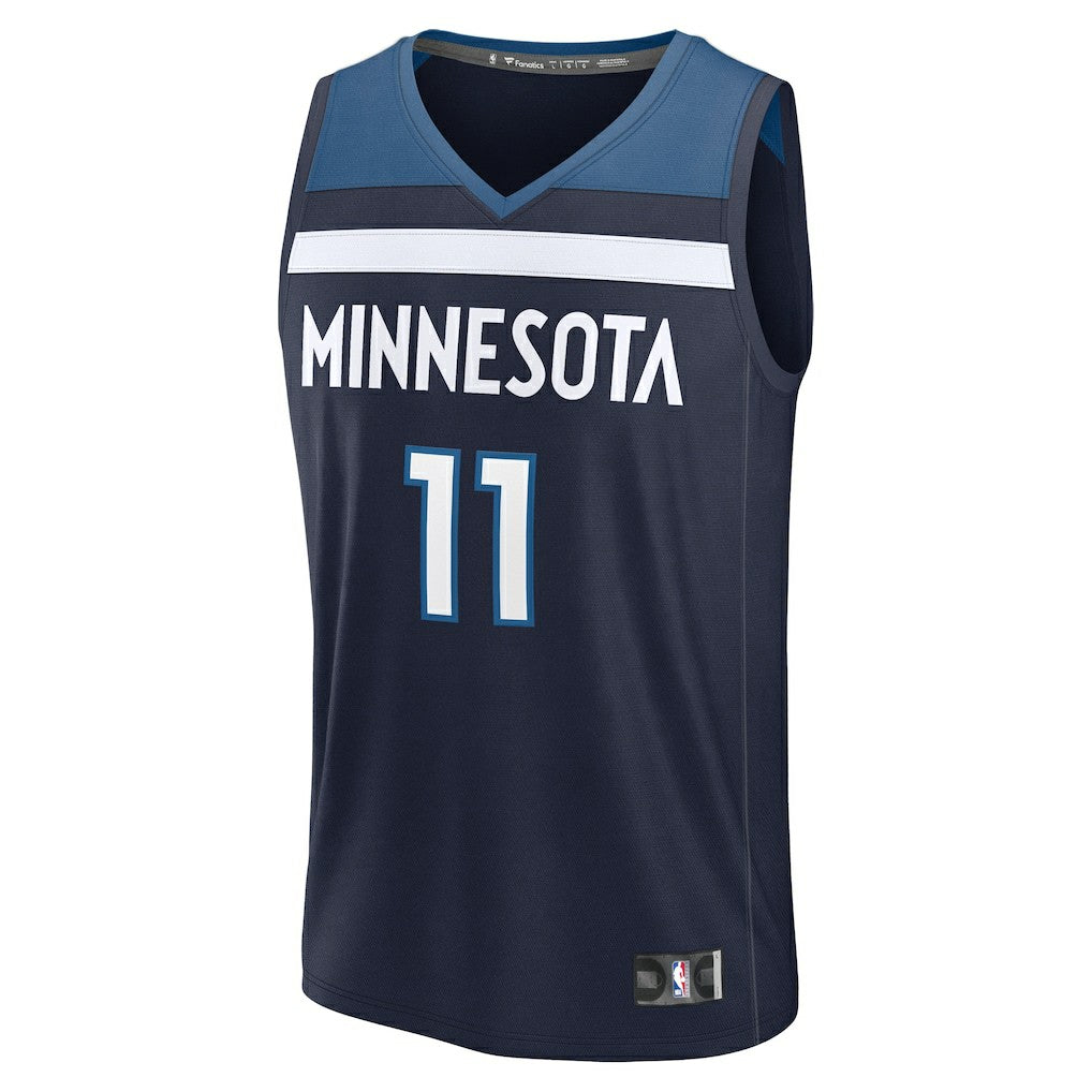 Naz Reid Minnesota Timberwolves Fast Break Replica Player Jersey - Icon Edition - Navy