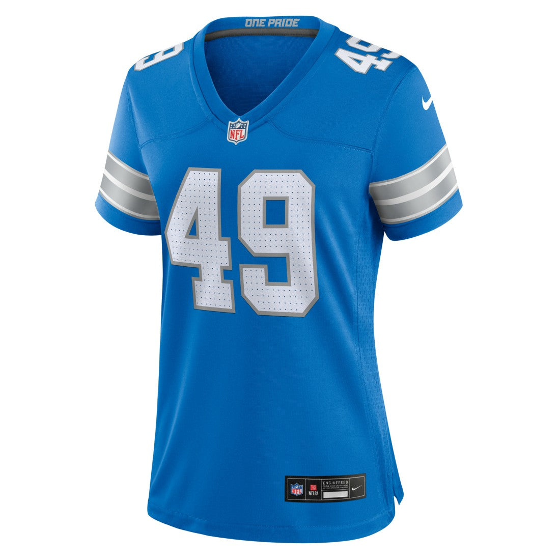 Hogan Hatten Detroit Lions Women's Game Jersey - Blue