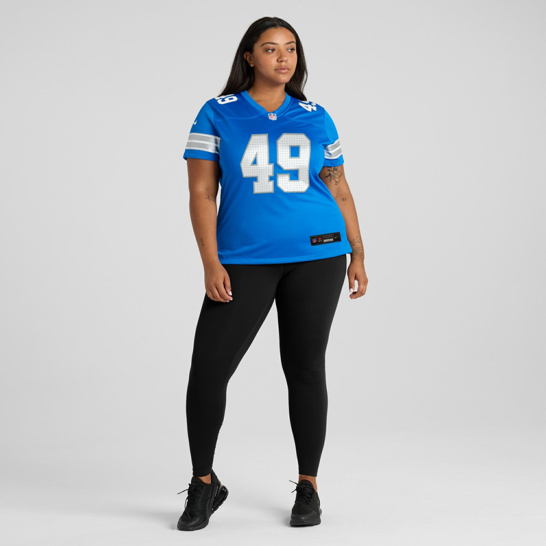 Hogan Hatten Detroit Lions Women's Game Jersey - Blue