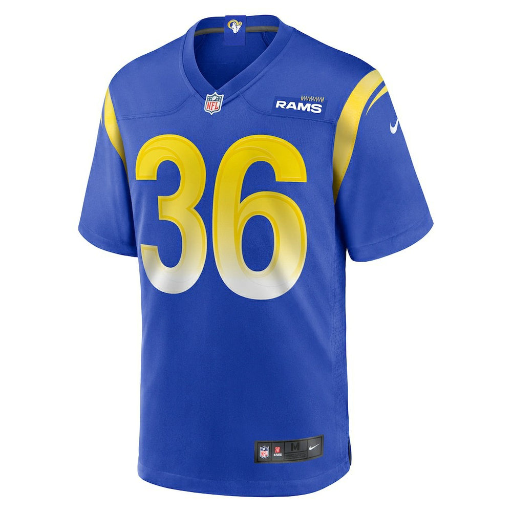 Charles Woods Los Angeles Rams Game Jersey - Royal