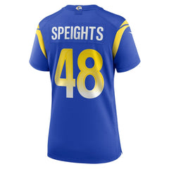 Omar Speights Los Angeles Rams Women's Game Jersey - Royal