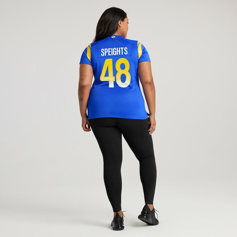 Omar Speights Los Angeles Rams Women's Game Jersey - Royal