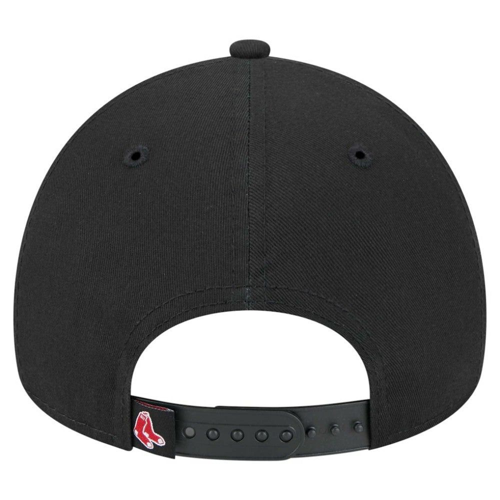 Boston Red Sox 9FORTY A-Frame Adjustable Hat Black | New Era