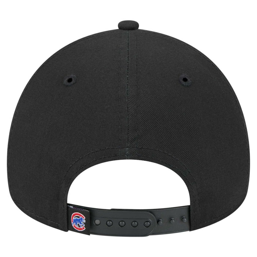 Chicago Cubs 9FORTY A-Frame Adjustable Hat Black | New Era