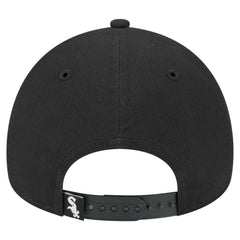 Chicago White Sox 9FORTY A-Frame Adjustable Hat Black | New Era