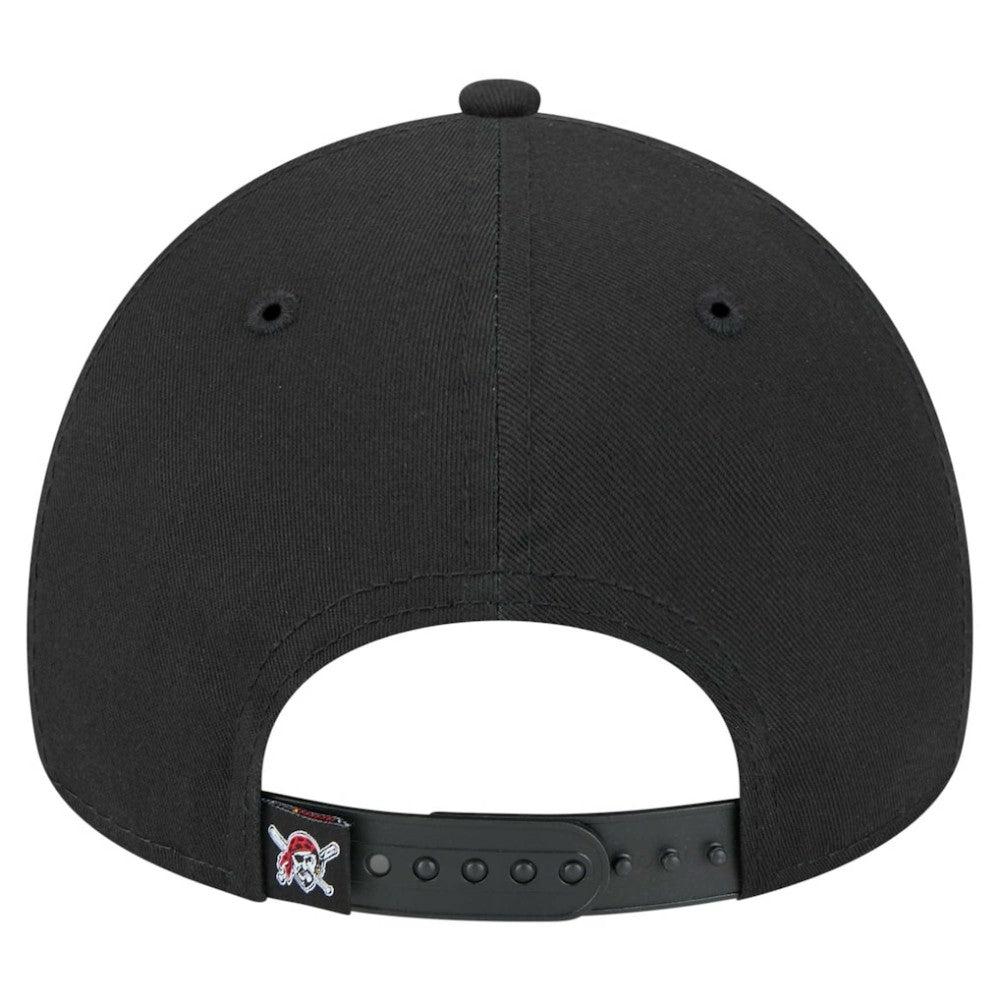 Pittsburgh Pirates 9FORTY A-Frame Adjustable Hat Black | New Era